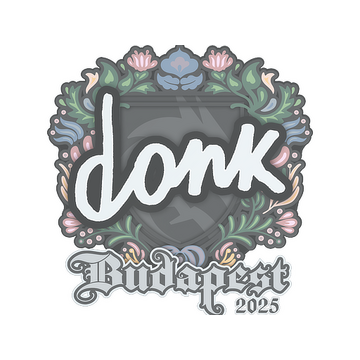 Sticker | donk | Budapest 2025