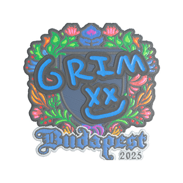 Sticker | Grim (Embroidered) | Budapest 2025