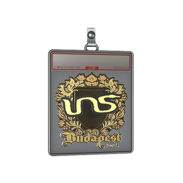 Sticker Slab | INS (Gold) | Budapest 2025