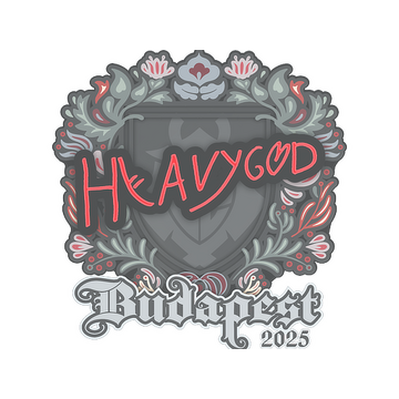 Sticker | Heavygod | Budapest 2025