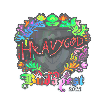 Sticker | Heavygod (Holo) | Budapest 2025