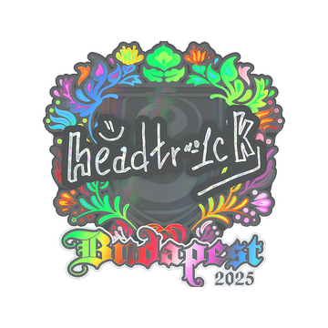 Sticker | headtr1ck (Holo) | Budapest 2025