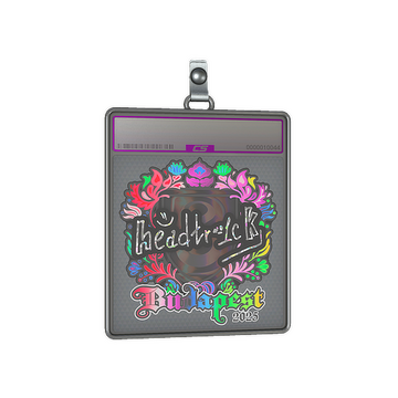 Sticker Slab | headtr1ck (Holo) | Budapest 2025