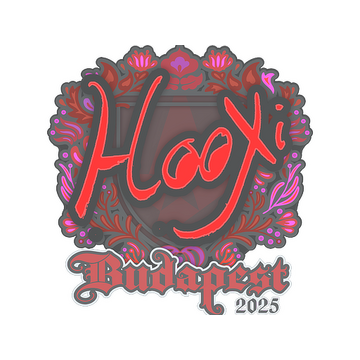 Sticker | HooXi | Budapest 2025