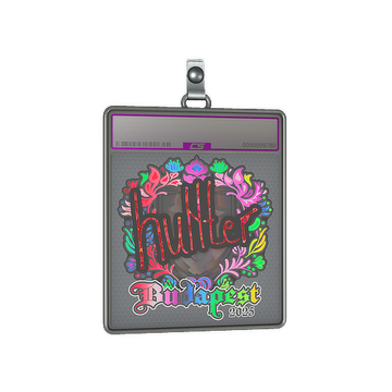 Sticker Slab | huNter- (Holo) | Budapest 2025