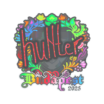 Sticker | huNter- (Holo) | Budapest 2025