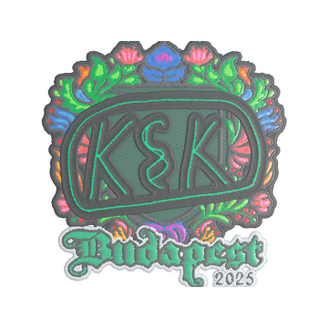 Sticker | kyousuke (Embroidered) | Budapest 2025
