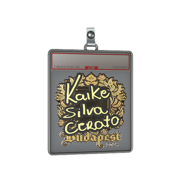 Sticker Slab | KSCERATO (Gold) | Budapest 2025