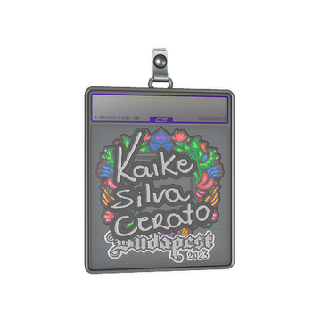 Sticker Slab | KSCERATO (Embroidered) | Budapest 2025