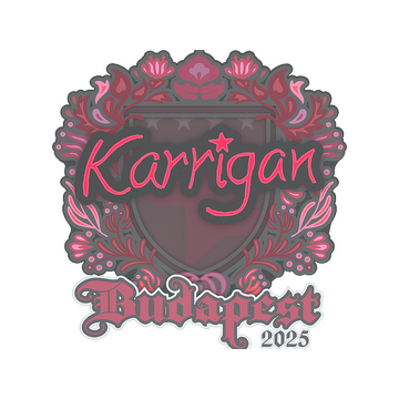 Sticker | karrigan | Budapest 2025