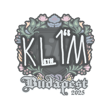 Sticker | kl1m | Budapest 2025