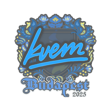 Sticker | Kvem | Budapest 2025