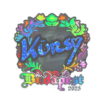 Sticker | Kursy (Holo) | Budapest 2025