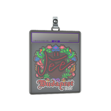 Sticker Slab | Jee (Embroidered) | Budapest 2025