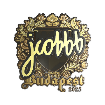 Sticker | jcobbb (Gold) | Budapest 2025
