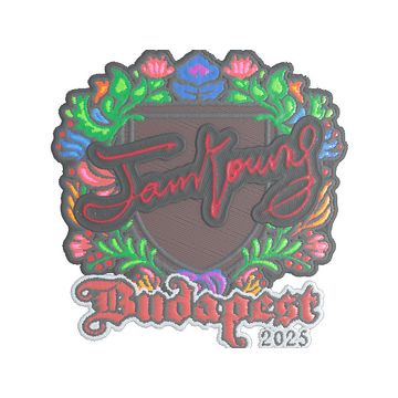 Sticker | JamYoung (Embroidered) | Budapest 2025