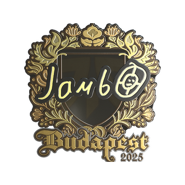 Sticker | jambo (Gold) | Budapest 2025
