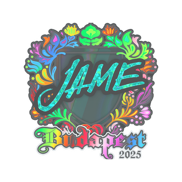 Sticker | Jame (Holo) | Budapest 2025