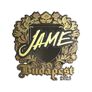 Sticker | Jame (Gold) | Budapest 2025