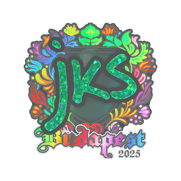 Sticker | jks (Holo) | Budapest 2025