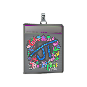 Sticker Slab | JT (Holo) | Budapest 2025