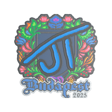 Sticker | JT (Embroidered) | Budapest 2025