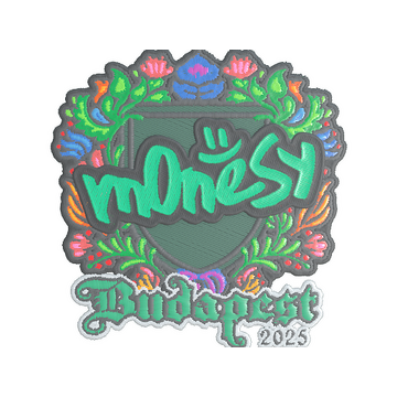 Sticker | m0NESY (Embroidered) | Budapest 2025