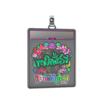 Sticker Slab | m0NESY (Holo) | Budapest 2025