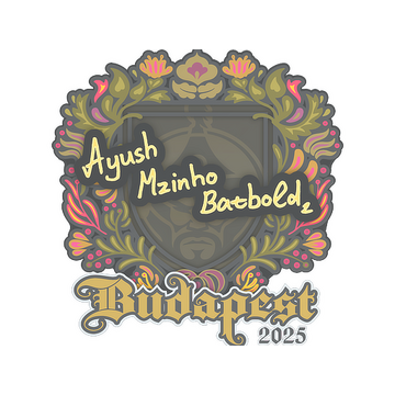 Sticker | mzinho | Budapest 2025