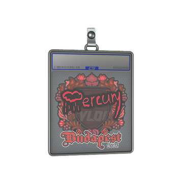 Sticker Slab | Mercury | Budapest 2025