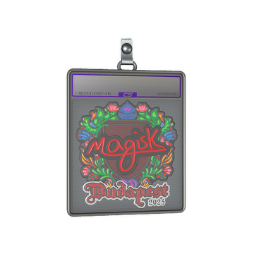 Sticker Slab | Magisk (Embroidered) | Budapest 2025