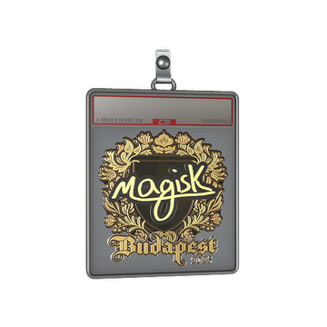 Sticker Slab | Magisk (Gold) | Budapest 2025