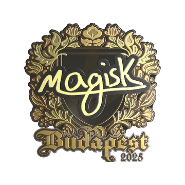 Sticker | Magisk (Gold) | Budapest 2025