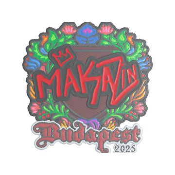 Sticker | Maka (Embroidered) | Budapest 2025