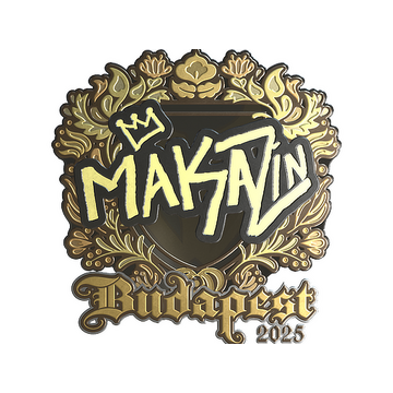 Sticker | Maka (Gold) | Budapest 2025