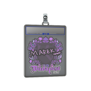 Sticker Slab | Marek | Budapest 2025