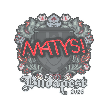 Sticker | MATYS | Budapest 2025
