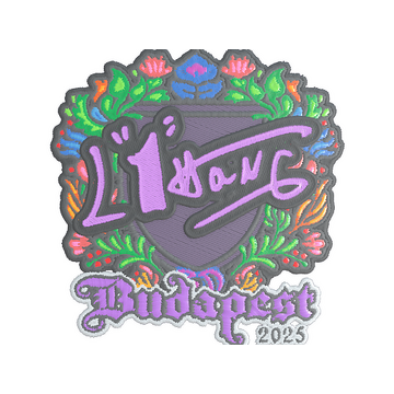Sticker | L1haNg (Embroidered) | Budapest 2025