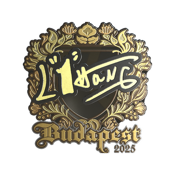Sticker | L1haNg (Gold) | Budapest 2025