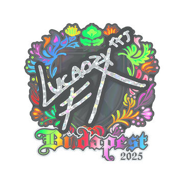 Sticker | Lucaozy (Holo) | Budapest 2025