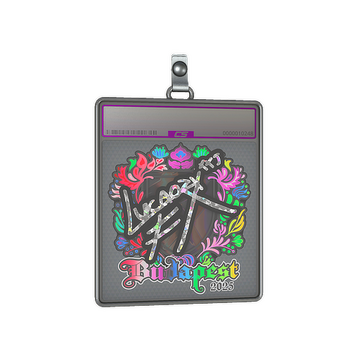 Sticker Slab | Lucaozy (Holo) | Budapest 2025