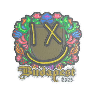 Sticker | lux (Embroidered) | Budapest 2025