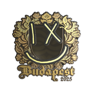 Sticker | lux (Gold) | Budapest 2025