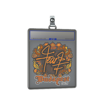 Sticker Slab | fEAR | Budapest 2025