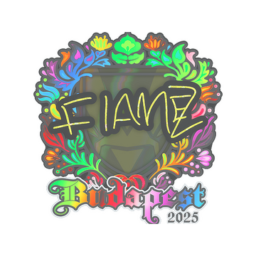 Sticker | FlameZ (Holo) | Budapest 2025