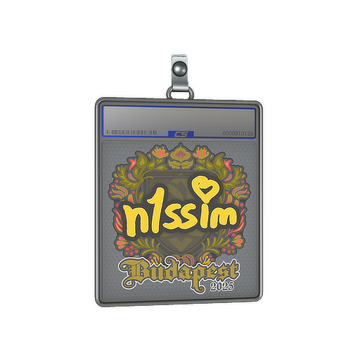 Sticker Slab | n1ssim | Budapest 2025