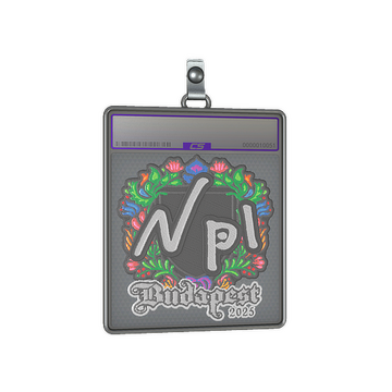 Sticker Slab | npl (Embroidered) | Budapest 2025