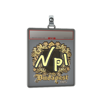 Sticker Slab | npl (Gold) | Budapest 2025