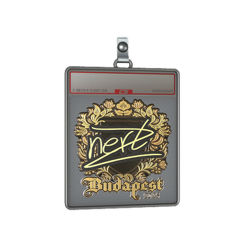 Sticker Slab | NertZ (Gold) | Budapest 2025