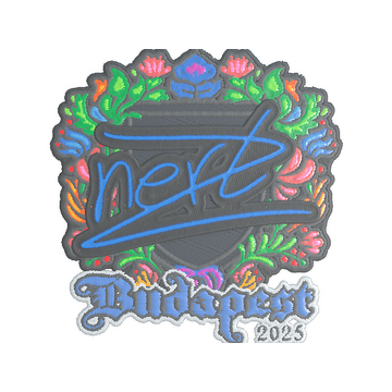 Sticker | NertZ (Embroidered) | Budapest 2025